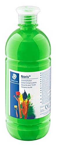 STAEDTLER Noris Schulmalarbe, hellgrün, für Schule und Hobby, Hohe Deckkraft, Farbintensiv und lichtecht, 8853-52 STAEDTLER Noris Schulmalarbe, hellgrün, für Schule und Hobby, Hohe Deckkraft, Farbintensiv und lichtecht, 8853-52 von STAEDTLER