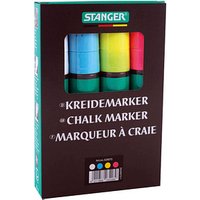 STANGER jumbo Kreidemarker farbsortiert 5,0 - 15,0 mm, 4 St. von STANGER