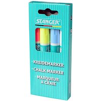 STANGER small Kreidemarker farbsortiert 2,0 - 6,0 mm, 4 St. von STANGER