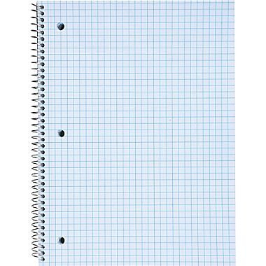 Heftklammern liniertes Papier Graph Pad (11625 m) von STAPLES