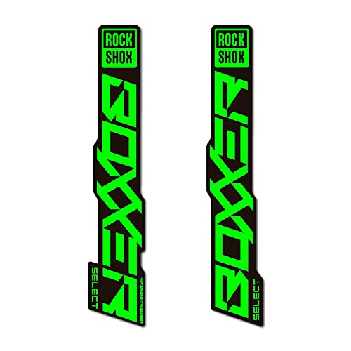 STAR SAM Aufkleber für Rock Shox Boxxer Select 2020 Fluoreszierend Grün 1 cm von STAR SAM