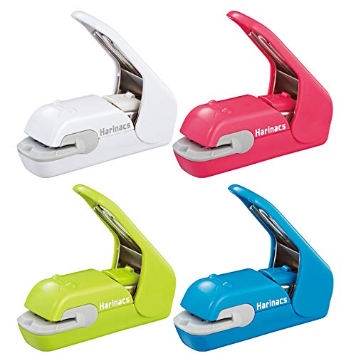 Harinacs Staple-free Stapler Press Type Embossing Needleless Mini Stapler No Punching Labor Saving For Office, Student grün von STARKWALL