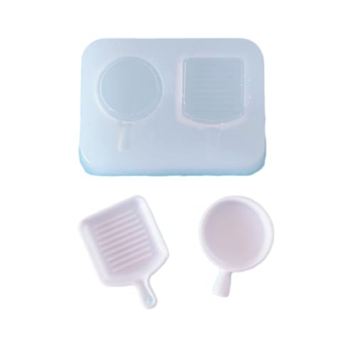 STBQHG Miniatur-Silikonform für Lebensmittel, Desserttablett, Teller, Harz-Formen, Zubehör, Küche, Backwerkzeug, Handwerk STBQHG Miniatur-Silikonform für Lebensmittel, Desserttablett, Teller, Harz-Formen, Zubehör, Küche, Backwerkzeug, Handwerk von STBQHG