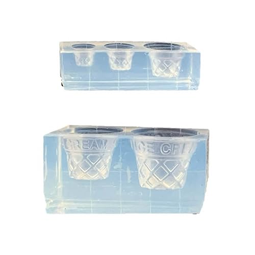 Set mit 2 Silikon-Epoxid-Formen, Bastelformen, Tischdekoration, Eistütel, Ornamente, Silikon Set mit 2 Silikon-Epoxid-Formen, Bastelformen, Tischdekoration, Eistütel, Ornamente, Silikon von STBQHG