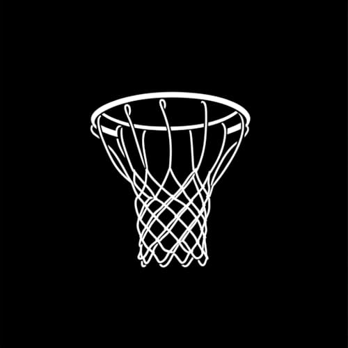 Basketballkorb-Logo-Schablone, wiederverwendbare Malvorlage, 21,6 x 27,9 cm, langlebiges Mylar-Material von STENCILAIR