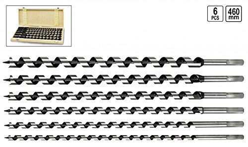 STHOR 22466 Holzbohrer, abgestimmt, 10-20 x 460 mm, 6 Stück von STHOR