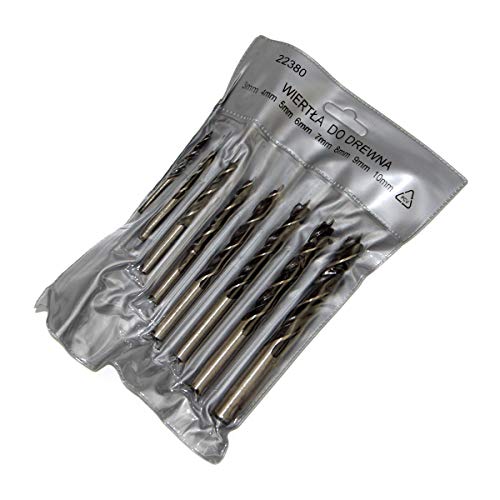 WOOD DRILL SET 310MM 8PCS POUCH von STHOR