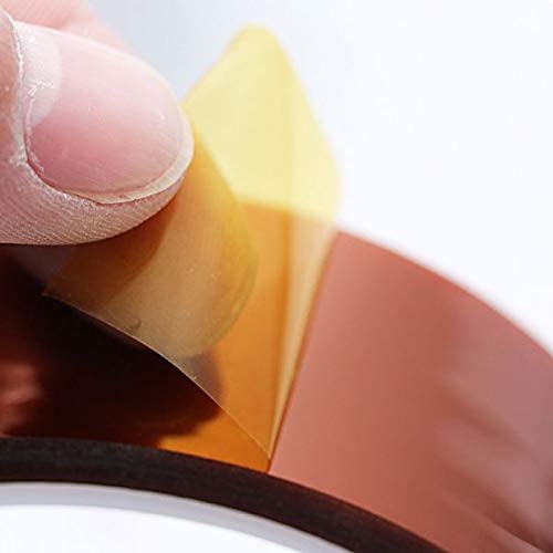 StickersLab Kapton Klebeband aus Polyamid, hohe Temperaturen bis 300 °C, thermischer Schutz BGA (5 mm x 33 m) (4 Rollen) von STICKERSLAB GHIRARDI