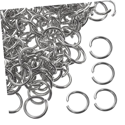 STOBAZA 200Stücke Offene Sprungringe aus Hochwertige Schmuckzubehör für DIY Armbänder Stabile Langlebige für Schmuckherstellung STOBAZA 200Stücke Offene Sprungringe aus Hochwertige Schmuckzubehör für DIY Armbänder Stabile Langlebige für Schmuckherstellung von STOBAZA