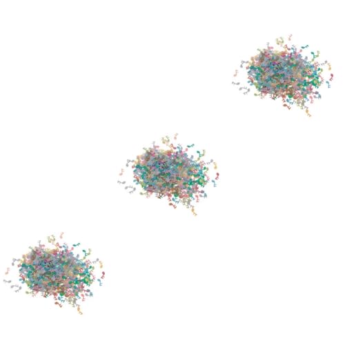 STOBAZA 3 Packungen Party Konfetti Musikalisches Mitbringsel Party-tischdekoration Trimmen Tischbedarf Für Hochzeitsfeiern Musikalische Konfetti-hochzeit Konfetti Basteln Für Party Musical von STOBAZA