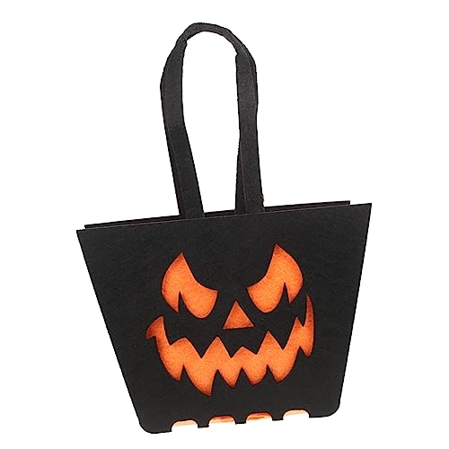 STOBAZA 4 Stück Halloween-Süßigkeitsbeutel Halloween-Süßigkeitstüten für Süßes oder Saures Geschenktüte halloween tasche halloween bag Halloween-Beutel Süßigkeitentüten Halloween Vlies von STOBAZA