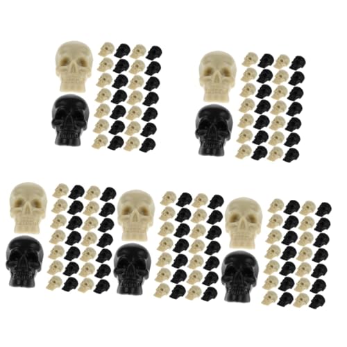 STOBAZA 500 STK Halloween-Schädel Miniatur-Skelettkopf Mini-Skelettmodell Halloween Dekoration Halloween Requisiten Partyschädeldekorationen künstliche Schädeldekoration Plastik von STOBAZA