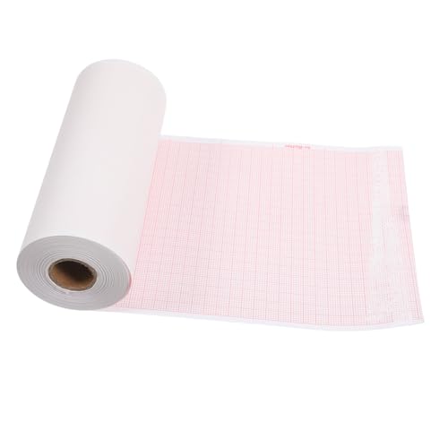 1 Rolle Elektrokardiogramm Papier für Drucker dickes Druckpapier Druckbare Papiere Multifunktionspapier bedruckbares Papier Druckerpapiere Papier zum Drucken Druckpapiere STOBOK von STOBOK