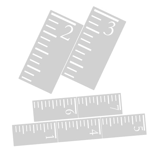 1 Satz Lineal Vorlage Wachstumsdiagramm Vorlage Wachstumsdiagramm Für Wandkinder Lineal Vorlage Praktische Wachstumsdiagramm Schablone Malschablone Für 7 Stück STOBOK von STOBOK