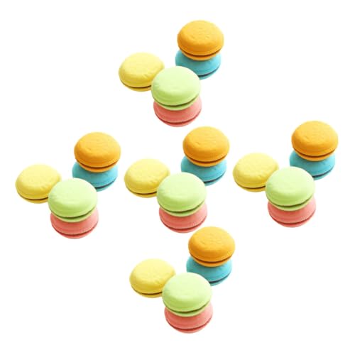 1 Satz Macaron-radiergummi Radiergummis Mini-radierer Für Das Klassenzimmer Mini-cartoon-radierer Niedlicher Radiergummi Für Studenten 5 Kartons STOBOK von STOBOK