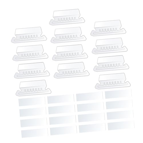 1 Set Pvc Etikettenhalter Ordnerregister Zeitschriftenhalter Aktenklammern Für Hängeregistraturen Aktenregal Kleine Hängeregistraturordner Aktenordneretiketten Aktenordner STOBOK von STOBOK