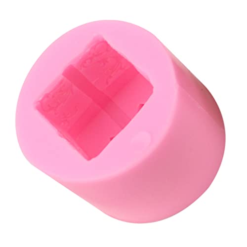 1Stk Kuchenform Buntstiftformen Kuchendekorationsform 3D-Kuchen Keksbackformen mutfak aksesuarları küche accessoires soap mold handgemachte Kerzenform DIY Seifenform Kieselgel Rosa STOBOK von STOBOK