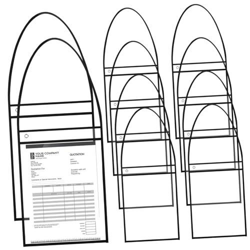 30 Stk Hängender Tickethalter Tasche Scroll-aufbewahrungshalter Große Posterröhre Schachteln Mit Abschlusskappen Grad Boxen Entwurf Kalligraphierollenhalter Das Haustier Black STOBOK von STOBOK