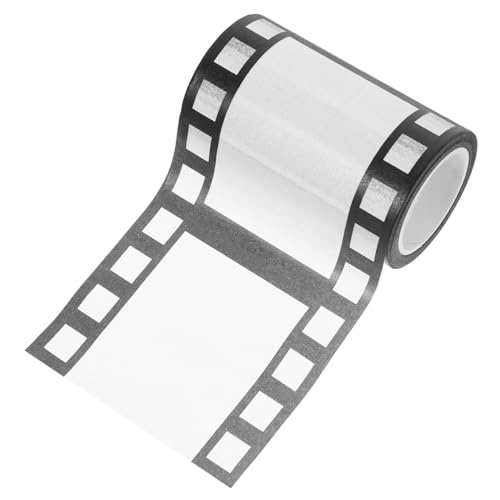 STOBOK 1 Rolle Filmaufkleber Filmstreifen-partyband Filmstreifen Washi Tape Herbst-klebeband Diy-scrapbook-klebeband Geschenkverpackungsband Geschenkband Papier Mehrzweck Notizbuch Kind von STOBOK