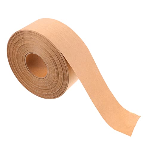 STOBOK 1 Rolle Klebeband aus Kraftpapier gummiert transparent Oberbeleuchter Klebeband für Verpackungskartons Aufkleber packing tape paketband Papier Klebeband Verpackungszubehör Coffee von STOBOK