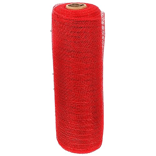 STOBOK 1 Rolle Mesh-Band Tüll Spule Geschenkbänder geschenkband Netzband Blumenband Blumendekoration Verpackungsmaterial Blumenverpackungsbänder Kassette Metallfolie Hochzeitskleid Kranz von STOBOK