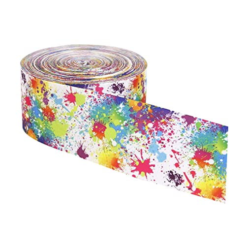 STOBOK 1 Rolle Schleife Klebeband nachfüllen Verpackung Bänder verdrahtet Punkte Papier seidenband ribbon partydeko einschulung Bedrucken von geripptem Gurtband DIY-Geschenkband Polyester von STOBOK