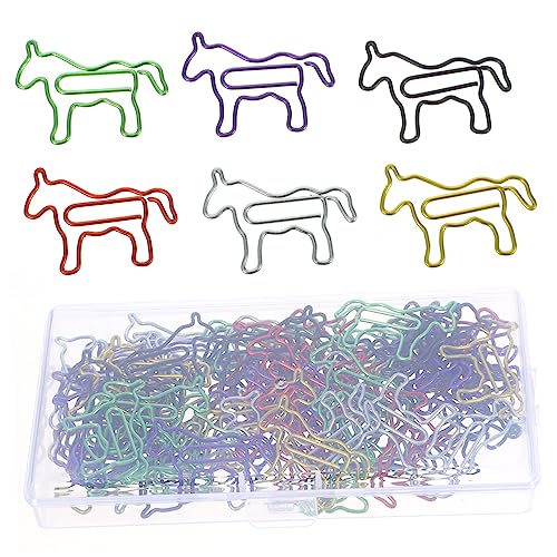 STOBOK 1 Satz Büroklammer Mini Binder Clips Mini Haarspangen Büroklammern Büro Aktenordner Für Holzarbeiten Papier Memo Clips Aktenklammer Verschlussklammern Für 80 Stück von STOBOK