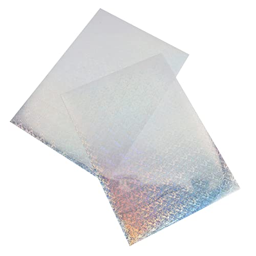 STOBOK 1 Satz Farbiges Papier Pastellweißes Konstruktionspapier Glanzpapier Bedruckbares Aufkleberpapier Legale Umschläge Bastelpapier Holografisches Papier Druckpapier Normales 10Blatt von STOBOK