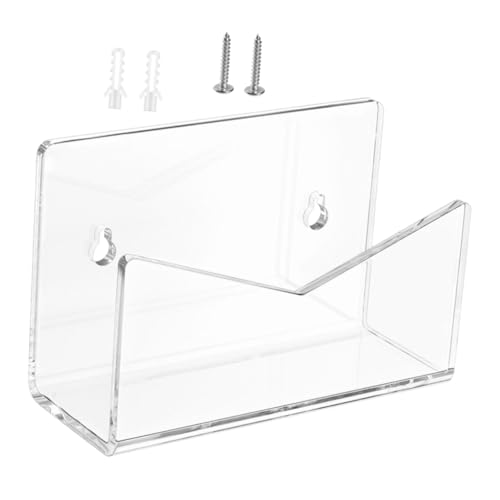 STOBOK 1 Satz Mail-organizer Stapelbare Schubladen Brief Magnetisches Papier Organizer Für Küchenschubladen Halter Ordner Mit Papierknöpfen Kühlschrank-organizer Dateiorganisator Acryl von STOBOK