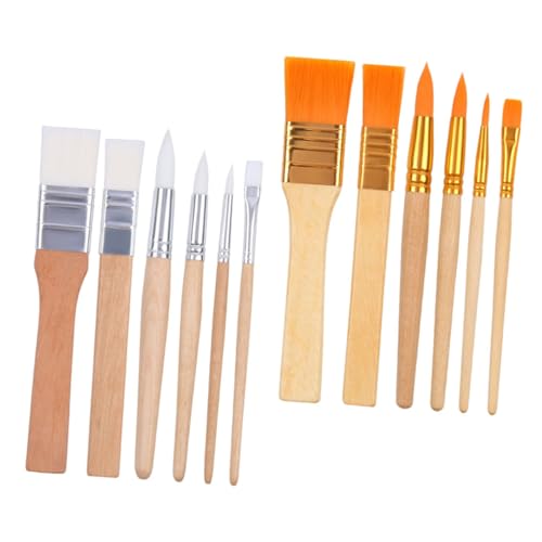 STOBOK 1 Satz Pinselpinsel Airbrush Bußgeld Make-up-pinselhalter Zeichnung Künstlerpinsel Set Pinsel Für Aquarellstifte Professioneller Aquarellpinsel Praktische Bürste Nylon 12st von STOBOK