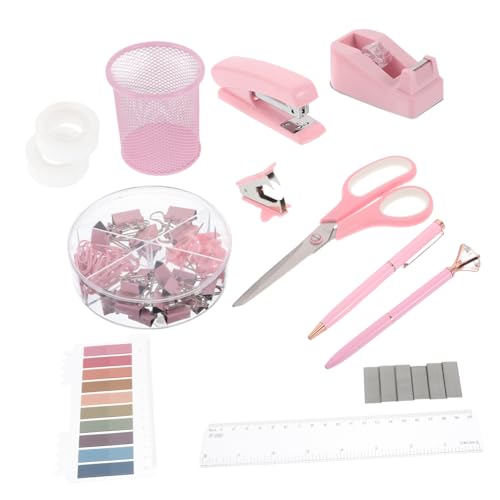 STOBOK 1 Set Office Set Accessoires Desktop Zubehör Arbeit Desk Office Schreibtische Büroversorgungsband Und Spender Schreibtisch Zubehör Schreibtisch Klebeband Office Decor Tape Halter von STOBOK