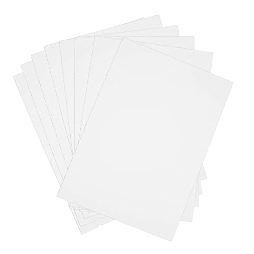 STOBOK 10 Blätter Film glossy paper einschlagpapier photo paper fotopapiere Namenskartenpapier Mini-Fotodrucker drucken Karton Haustierpapier Fotostudio-Druckerpapier das Haustier Weiß von STOBOK