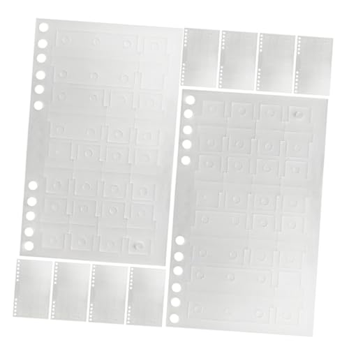 STOBOK 10 Blatt Seitenregister Für Notizbücher Buch Haftregister Und Flexible Indexregister Zum Kommentieren Von Büchern Aktenordnern Und Ordnern Ideal Für Bürobedarf Zu Hause In Der von STOBOK