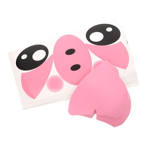 STOBOK 10 Sätze Cartoon-augen-aufkleber Ballon Diy Aufkleber Aufkleber Augapfel-aufkleber Aufkleber Mit Tiergesichtern Aufkleber Augen Aufkleber Massenaufkleber Rosa von STOBOK