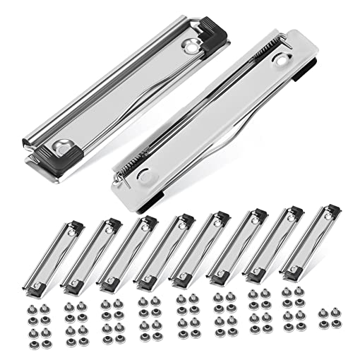 STOBOK 10 Stk Aktenordner Hartfaserplatten Clips Kleine Trocken Abwischbare Tafel Klemmbrett-hardware Dokumentenklemme Zwischenablagen Masse Büroklammern Baseball-klemmbrett Liste Metall von STOBOK