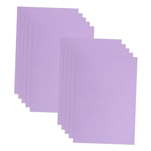 STOBOK 10 Stück Farbiger Karton A4 Farbiges Kopierpapier Konstruktionspapier Farbpapier Für Heimwerkerarbeiten Und Scrapbooking von STOBOK