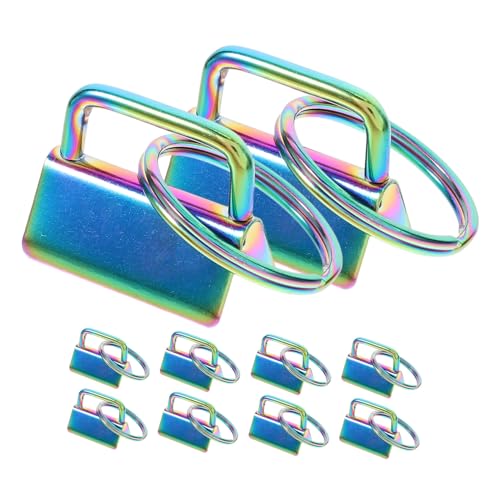 STOBOK 10 Stück Schwanzclip Schlüsselanhänger Schlüsselanhänger Schlüsselanhänger Schlüsselanhänger Schlüsselanhänger Für Geldbörse Schlüsselanhänger Gürtelclip Für Schlüssel Armband Für von STOBOK