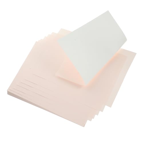 STOBOK 100 Blatt Transferpapier Wärmeübertragungspapiere Wärmeübertragungs Vinyl A4 Sublimationspapiere Rosa Papier von STOBOK