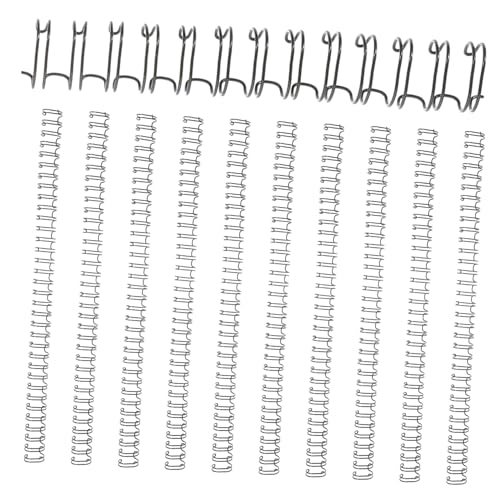 STOBOK 100 Stück Notizbuch Binderinge Bastelringe Mittelschul Binder Biegeringe Für Schlüsselanhänger Binder Tabs Gel Thermische Bindemaschine Karteikarten Schlüsselanhänger von STOBOK