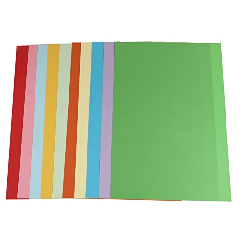 STOBOK 100St Papiere schneiden bastelset basteln für kraftpapier farbiges Kopierpapier Glitzerpapier falten papierhandtücher pauspapier Papierfalten Papier von STOBOK