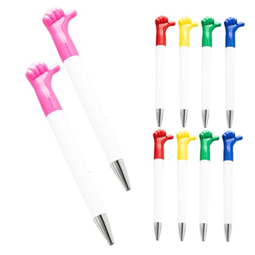 STOBOK 10St Geste Stift Stifte schreibutensilien danke stifte inspirierende Stifte Cartoon-Stift tintenroller kugelschreiber Valentinsstift Cartoon-Kugelschreiber Plastik von STOBOK