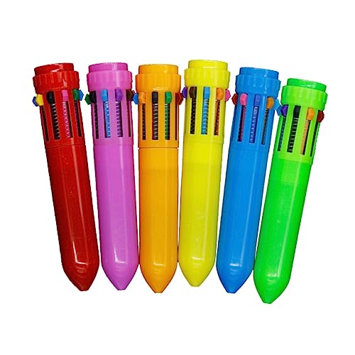 STOBOK 12 Stück 10 1 Kugelschreiber Punkt Stift slico büroradio kugleschreiber die bescherung offic die schule bürogadges druckknöpfe druckknopf ballpoint pen ansteckbutton schulm geschke von STOBOK