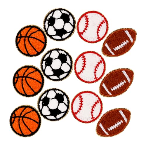 STOBOK 12 Stück Sport-patches Wunderpflaster Wand Reparatur Patch Patches Für Jacken Dekorative Patches Zum Aufnähen Ausbessern Von Flicken Reparaturflicken Für Daunenjacken Flecken Stoff von STOBOK