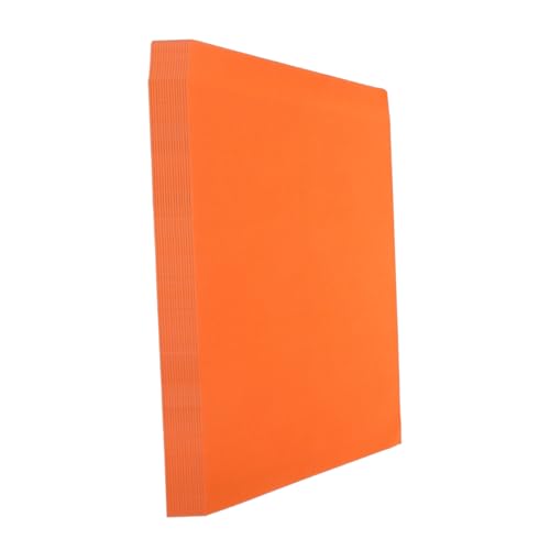 STOBOK 15st Umschlagverpackungsbeutel Aufbewahrungsbeutel Briefumschläge Organizer Handtasche Aktentaschen Selbstklebende Umschläge Multifunktionale Umschläge Klebeumschläge Papier Orange von STOBOK