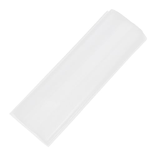 STOBOK 1Stk Stickerei wasserlösliches Tuch Stickerei-Liner Stickstabilisatoren Stickfolie Kreuzstich Stickerei-Einlage DIY nähzubehör gestickt Wasserlöslicher Film Material pva Weiß von STOBOK