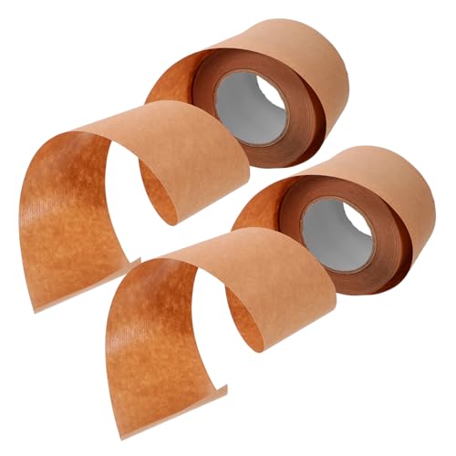 STOBOK 2 Rollen Klebeband aus Kraftpapier Doppelklebeband Viel Spaß mit dem Klebebandabroller Klebeband transparent Stift strapazierfähiges Versandklebeband Hochleistungs-Verpackungsband von STOBOK