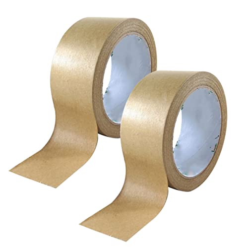 STOBOK Solide Dekorative Aufkleber 2 Rollen 45 Mm Kraftpapier-klebeband Geschenkband für Bastelprojekte von STOBOK