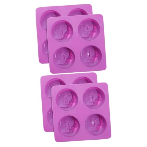 STOBOK 2 Sätze 2 Sets Seifenform Mondkuchenform Seifenherstellungs Sets Mondkuchenform Süßigkeitenbienen Für Kuchendekoration Keksformen Seife DIY Form Polymer Ton 2 Stück * 2 von STOBOK