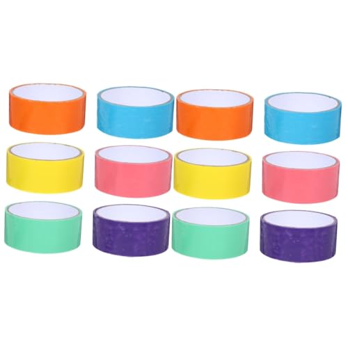 STOBOK 2 Sätze Makronenband Dekompressionsklebeband Spielzeugklebeband Farbige Kugelbänder Klebrig Klebeband Sticky Balls Tape Zum Entspannen Abs 6 Rollen * 2 von STOBOK