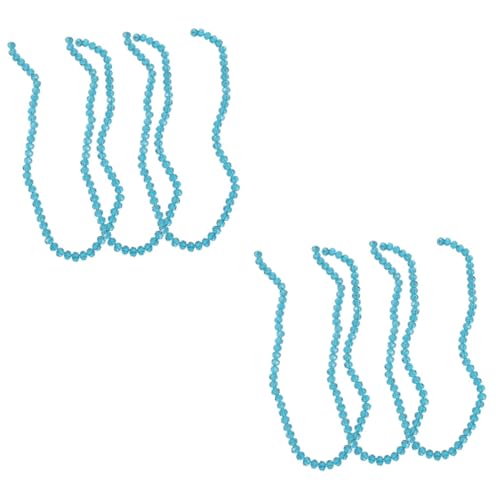 STOBOK 2 Stück 3 facettierte Perlen handgefertigte Perlen Halskette Perlen Juwelen für facettierte glasperlen wohnungsdeko bastel set Schmuckperlen lose Perlen aus Glas Kristallglas Blue von STOBOK